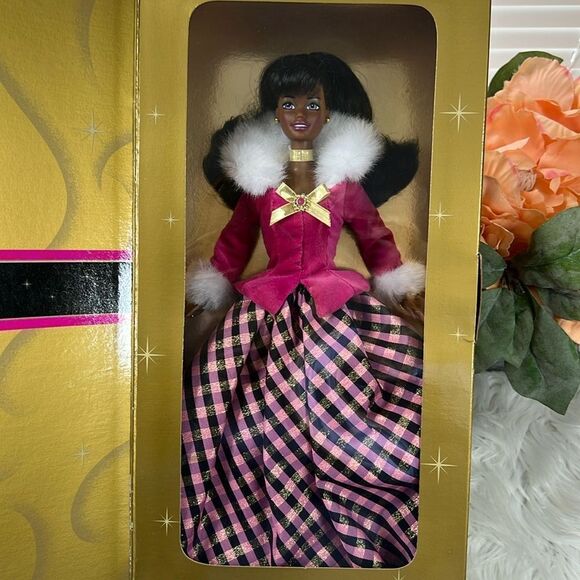 Mattel 1996 Winter Rhapsody Barbie Doll Avon 16353 - New In Box - Picture 1 of 12